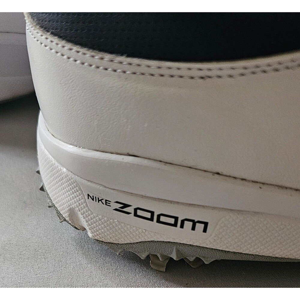 Nike Air Zoom Rival 5 Men’s Golf Shoes Size 13 White Black Spiked #878957‑100 - Picture 9 of 12